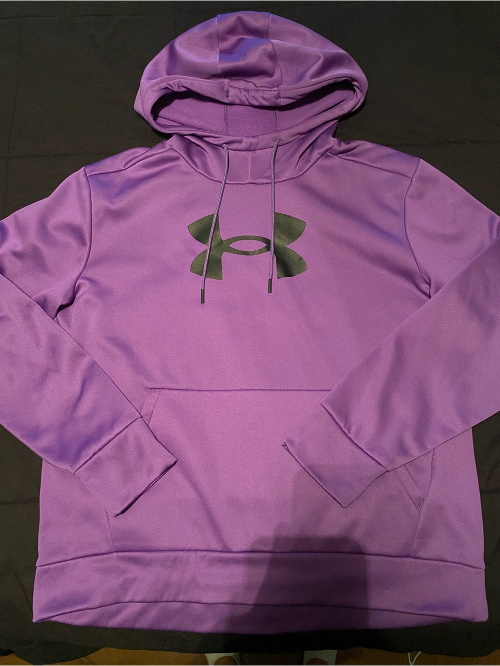 Under Armour Women’s Purple Hoodie with Black Logo